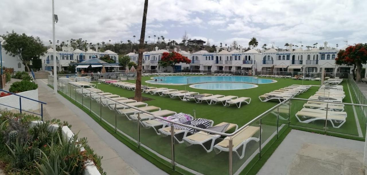 Bungalow Maspalomas Tranquilo Luminoso Y Apto Para El Teletrabajo Maspalomas (Gran Canaria) Exterior foto